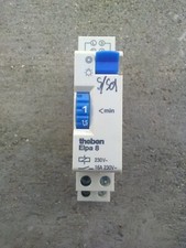 Minuterie électromécanique THEBEN 1 a 7 mn ELPA 8 ( cablage 3 ou 4 fil )