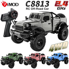 C8813 1/18 RC Pickup Truck 2.4G 4WD 7.4V Climbing Car for Sandy Area Grassland