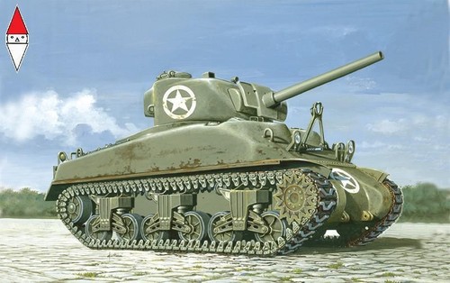 Italeri m4a1 sherman - m4a1,
