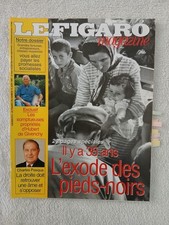 FIGARO MAGAZINE 14/6/1997 EXODE PIEDS NOIRS MICHEL VAILLANT H.DE GIVENCHY TINTIN