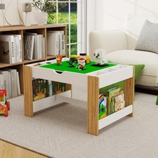 Kids 2 in 1 Play Table with 7