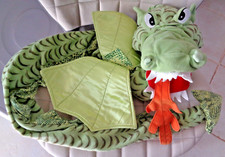 PL/  PELUCHE IKEA MINNEN DRAKE GRAND DRAGON VERT 182 CM EXC ETAT