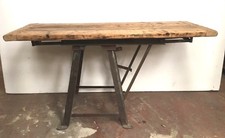 Table industrielle / Console industrielle / table de milieu