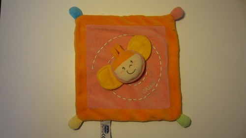 Doudou chicco abeille plat - doudou,