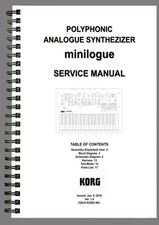 Manuel d'entretien Korg