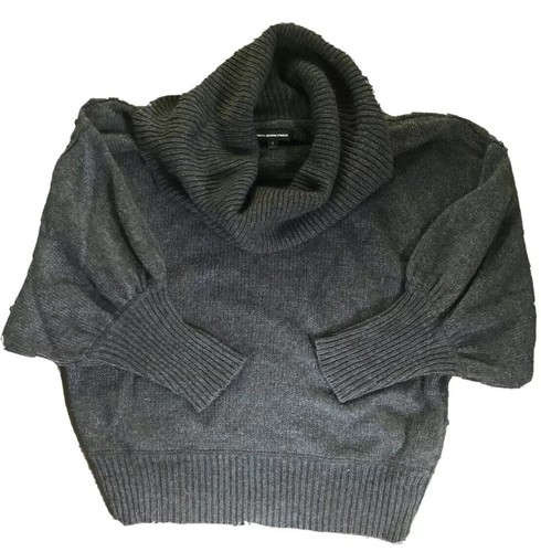 Express gray cowl - gray, sweater