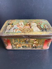 Magnifique boite en métal illustrant la vie de l'Aiglon Napoleon II Antique-