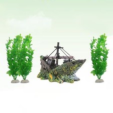  4 Pcs Décoration Aquarium