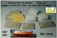 trains 1/87 R3M Chargement de