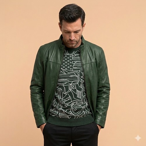 Veste motard élégante - veste, de