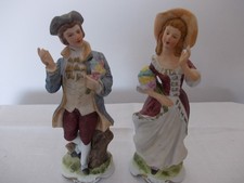 superbe couple en biscuit collection