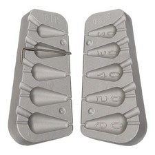 Moule plombs poire - a, percee