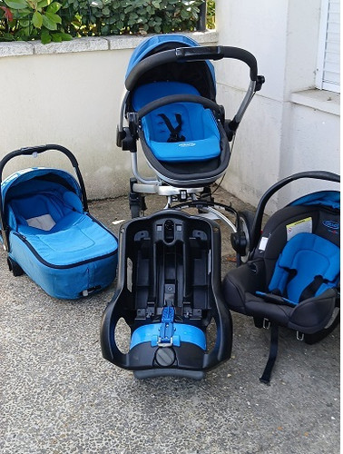 Landeau poussette trio - landeau, graco