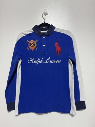 Polo ralph lauren bleu vintage - ralph,