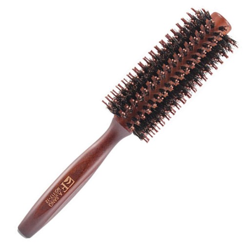 Brosse cheveux ronde en - brosse, à
