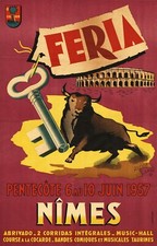 Affiche de la Feria de Nîmes