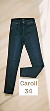 Caroll Taille 34  ? Pantalon jeans jean denim bleu brut femme
