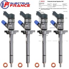 4x 0445110239 Injecteur Bosch Diesel CITROËN C3 C4 BERLINGO 1.6 HDi 0986435122