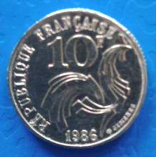 10 FRANCS JIMENEZ - 1986 - Pièce de monnaie en Nickel JIMENEZ