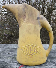Vintage ancien broc à huile YACCO Collection bidon verseur plastique à nettoyer