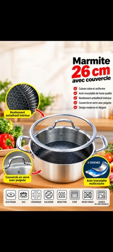 Marmite acier inoxydable cm - marmite,