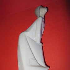 FIGURINE FILLE BISE VINTAGE STYLE LLADRO 19CM