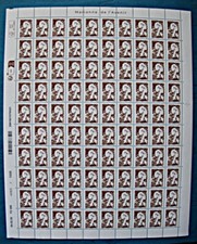 1Z21 - FEUILLE DE 100 "