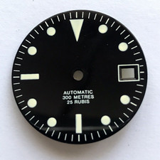 Dial cadran eta 2783 2824 2472 245 montre plongée 300 Dodane Zifferblatt 27,6 mm