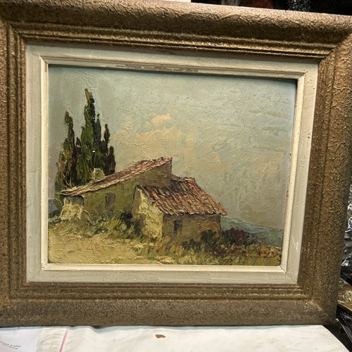 Huile sur panneau - huile, fortune