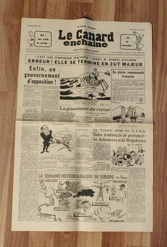 Canard enchainé 1767 - n°1767, du