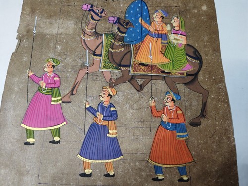 Miniature indienne ancienne
