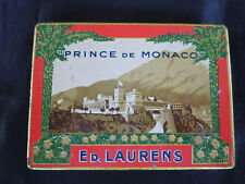 Boîte ! Ancienne ! Métal ! Cigarettes ! Prince de Monaco ! Tabac !