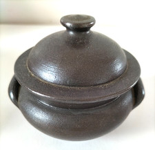 Mini soupière en grès signée Jean Dubost – Noron-la-Poterie 70s