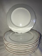 Lots de 7 Assiettes Plate avec