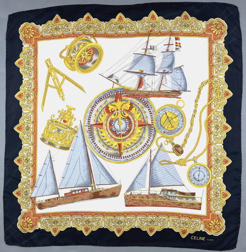 Magnifique foulard vintage - , "