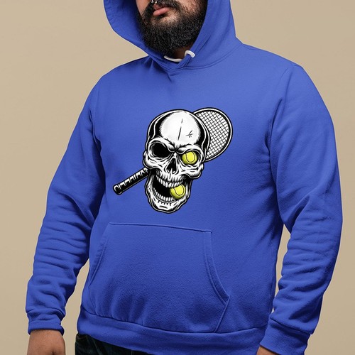 Hoodie raquette tennis - hoodie,