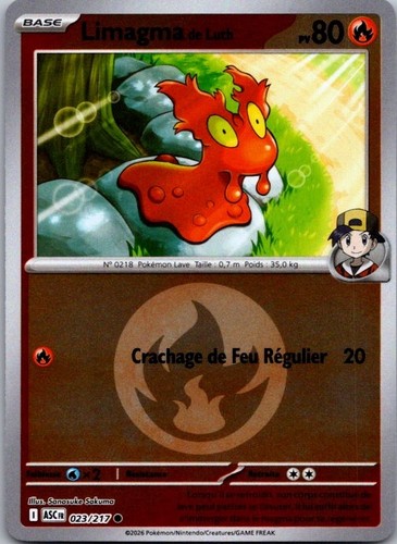 Carte pokémon limagma luth - pokémon,