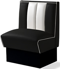 HW-70 2 Pièces Banc Diner Américain Bancs Diner Meubles Années 50 Gastronomie