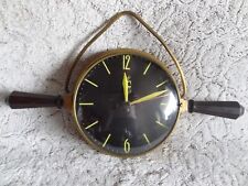 ancienne horloge déco marine industrielle cadran japy