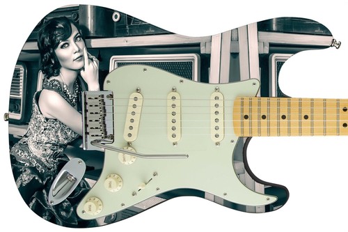 Guitar skin axe wrap - guitar, re-skin