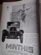 automobile MATHIS EMISYX +