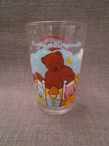 Verre moutarde illustré - moutarde,