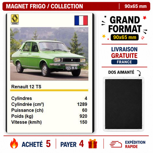 Magnet frigo renault ts - frigo,