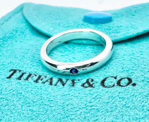 Bague saphir tiffany co - saphir,