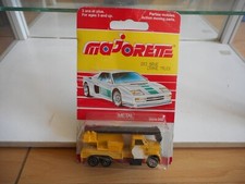 Camion grue Majorette en jaune