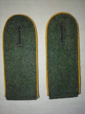 PAIRE PATTES D'ÉPAULE WH Mle40 A RABAT CAVALERIE/RECONNAISSANCE  TBE++ ALLEMAND