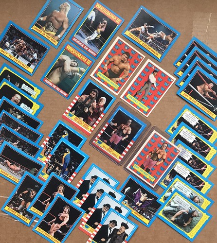1987 topps wwf cards bret - wwf,