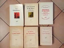 LOT DE 6 LIVRES-EDITIONS