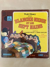 Livre disque Blanche neige et