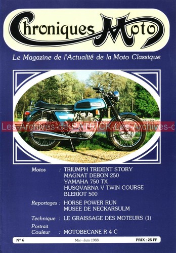 Chroniques moto triumph - ,